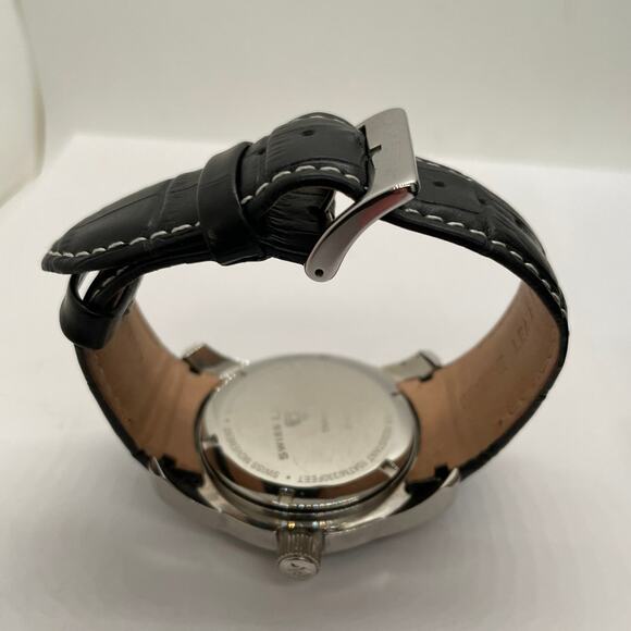 Swiss Legend Traveler Mens Yellow Face Watch w/Box - Picture 6 of 9